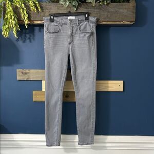 LOFT Jeans Leggings. Gray. Size 8